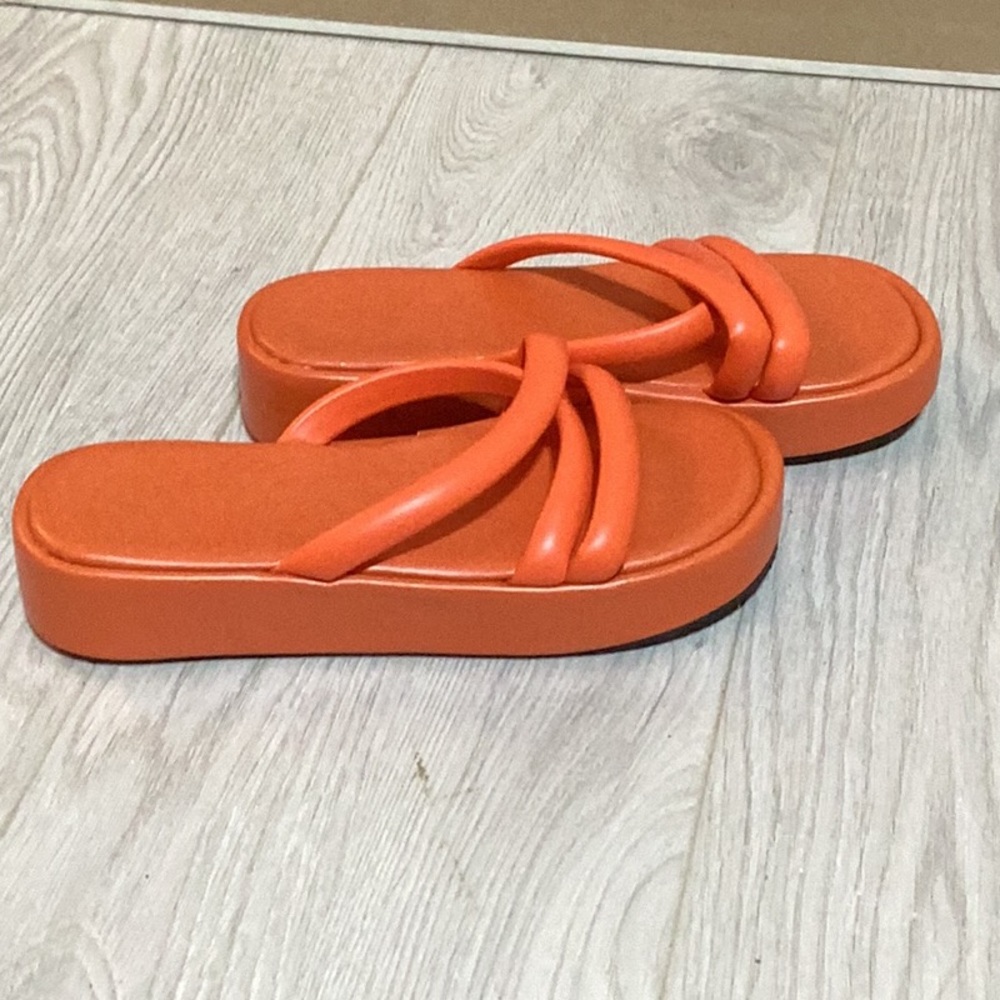 Orange Sandals